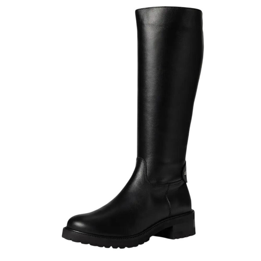 La Canadienne Womens Cate Knee High Boots US Size 9 EU 39 Black Leather NWOB